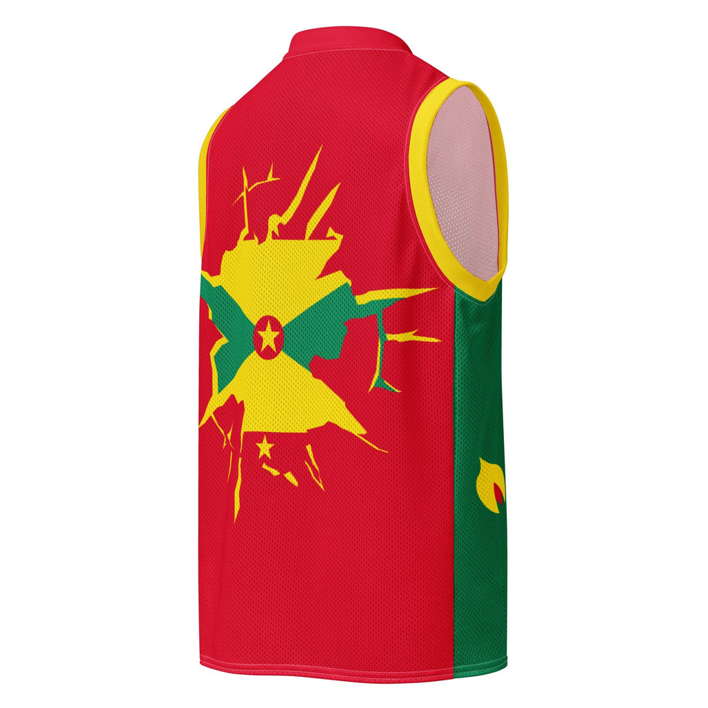 Grenada Flag Premium Sport Jersey Tank Top - Conscious Apparel Store