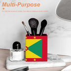 Grenada Flag Square Pen Holder - Conscious Apparel Store