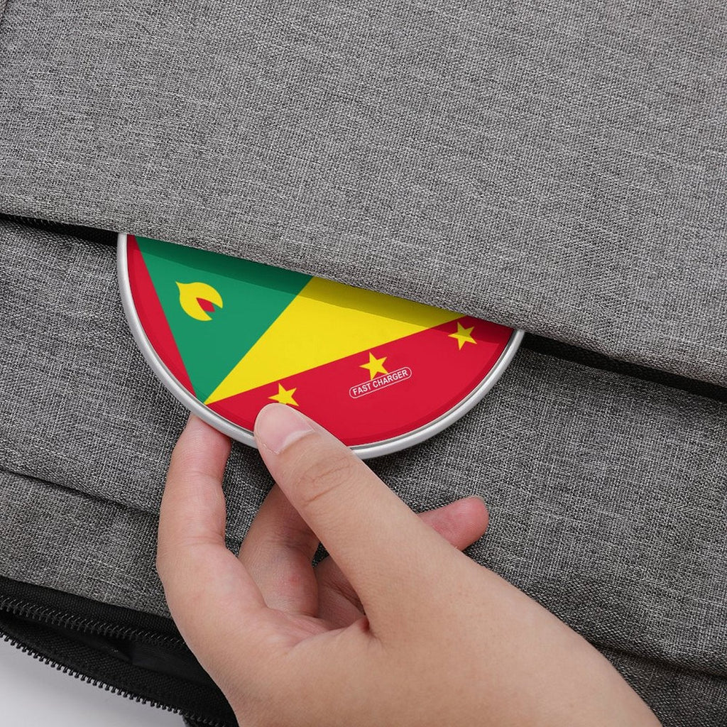 Grenada Flag Wireless Charging Pad - Conscious Apparel Store