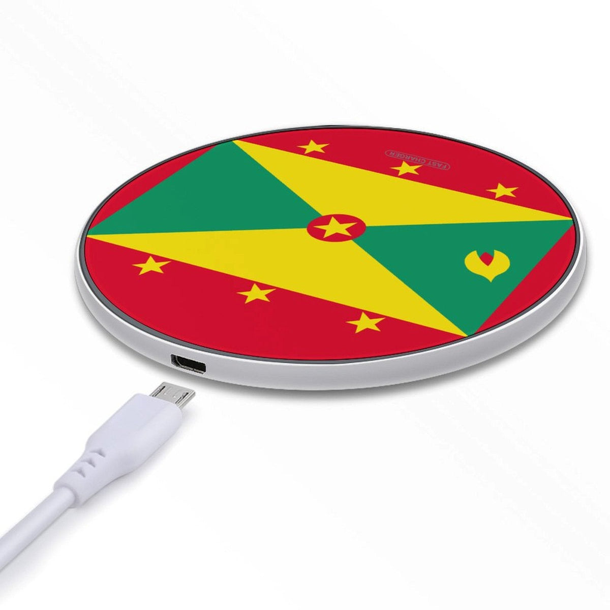 Grenada Flag Wireless Charging Pad - Conscious Apparel Store