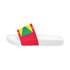 Grenada Flag Women's Slide Sandals - Conscious Apparel Store