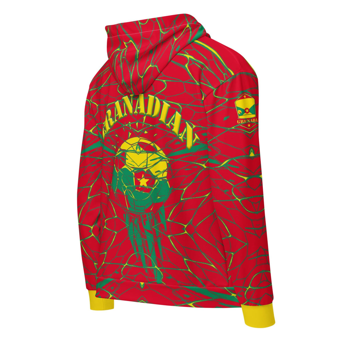 Grenada Football Unisex zip hoodie - Conscious Apparel Store