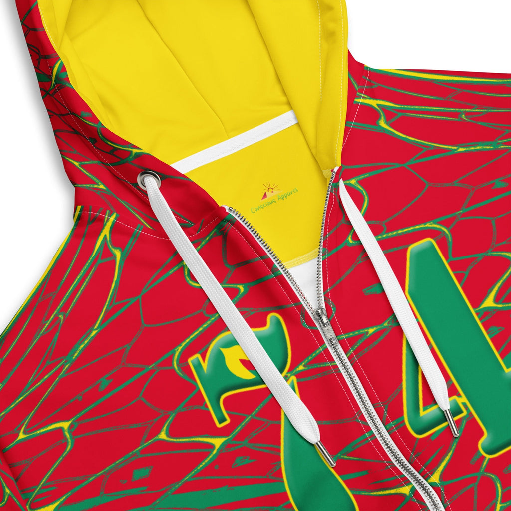 Grenada Football Unisex zip hoodie - Conscious Apparel Store