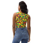 Grenada Girl Camo Crop Top - Conscious Apparel Store
