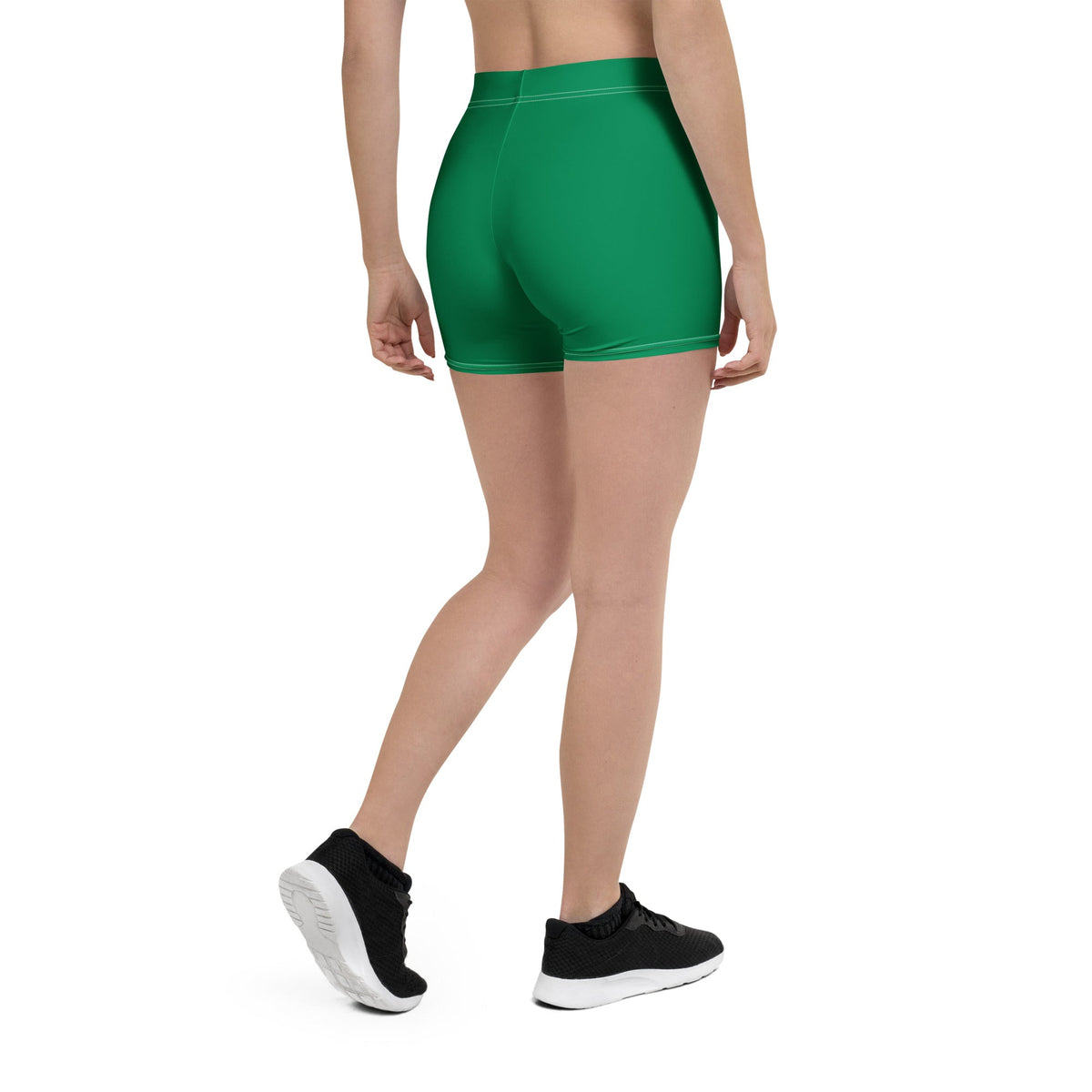 Grenada Green Leggings Shorts - Conscious Apparel Store