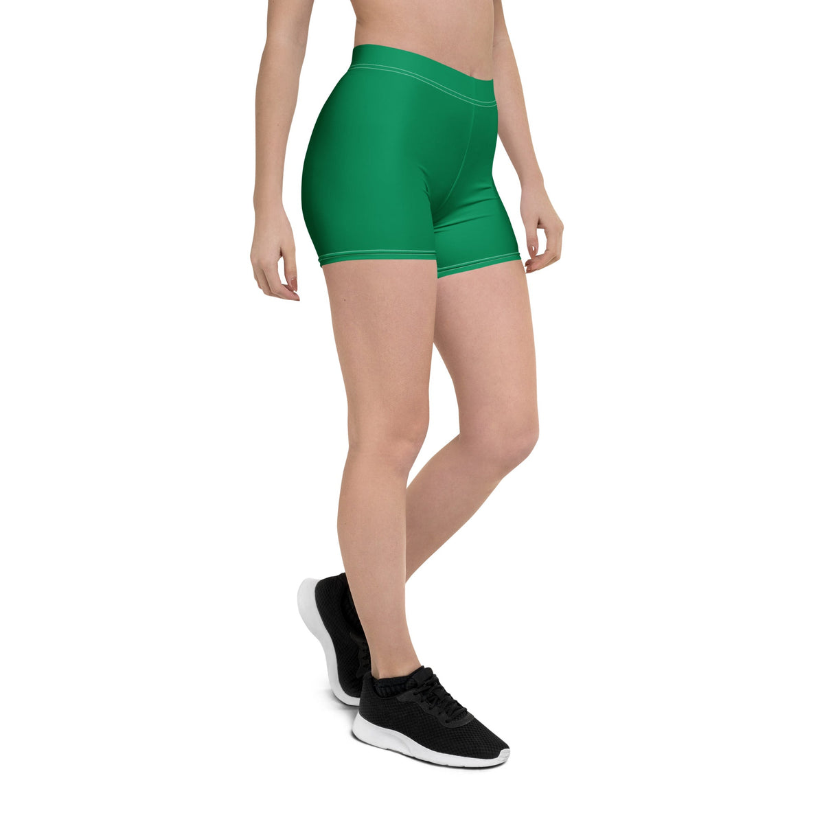 Grenada Green Leggings Shorts - Conscious Apparel Store