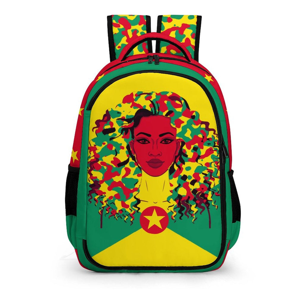 Grenadian Girl Casual Backpack - Conscious Apparel Store