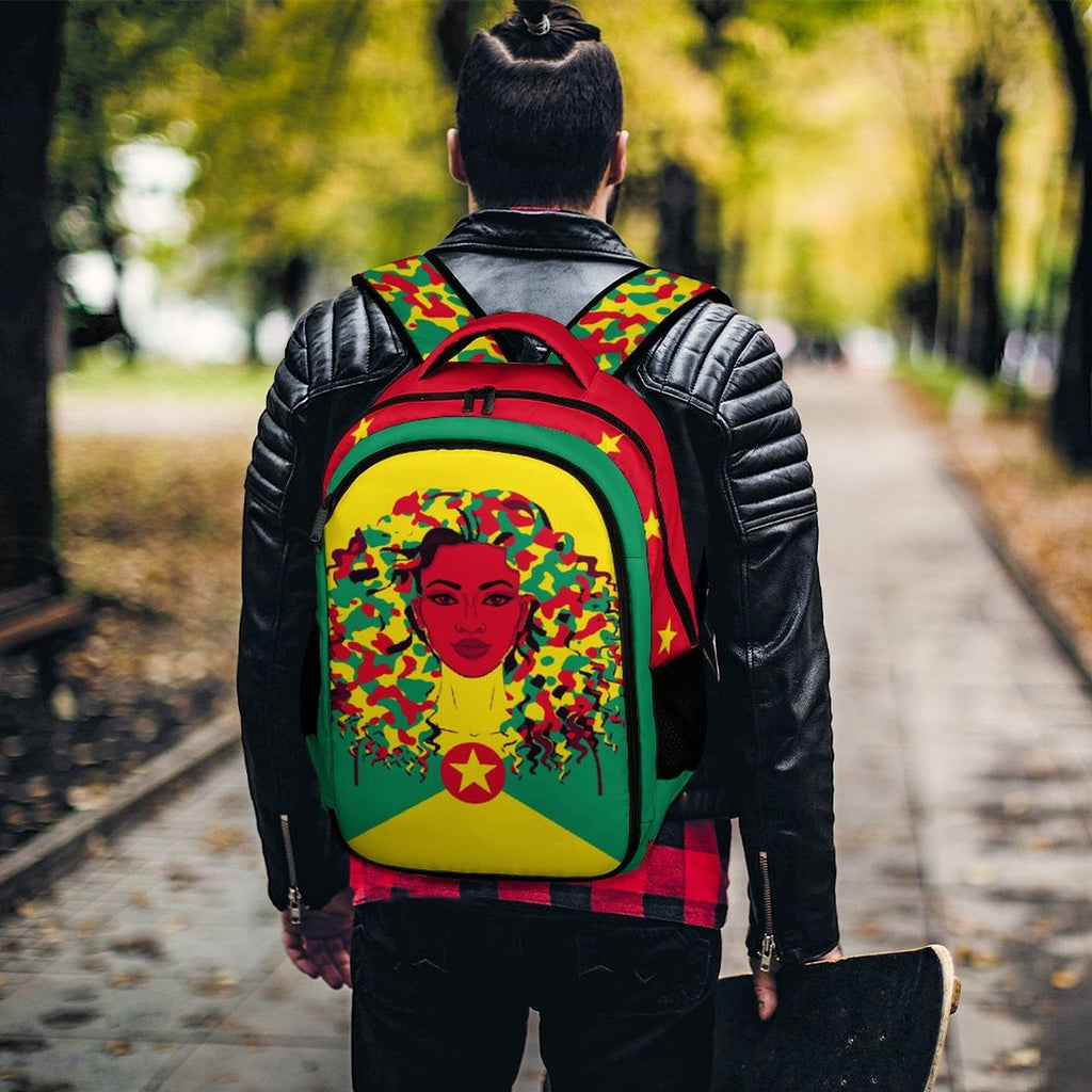 Grenadian Girl Casual Backpack - Conscious Apparel Store