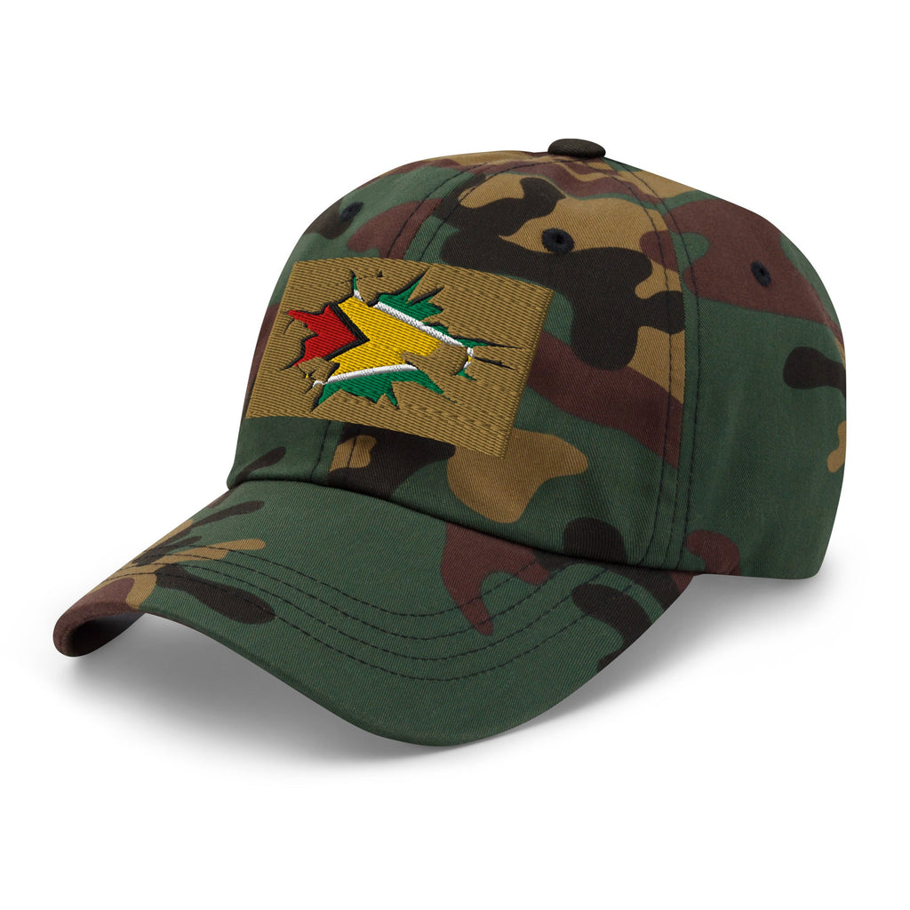 Guyana Flag Ball Cap - Conscious Apparel Store