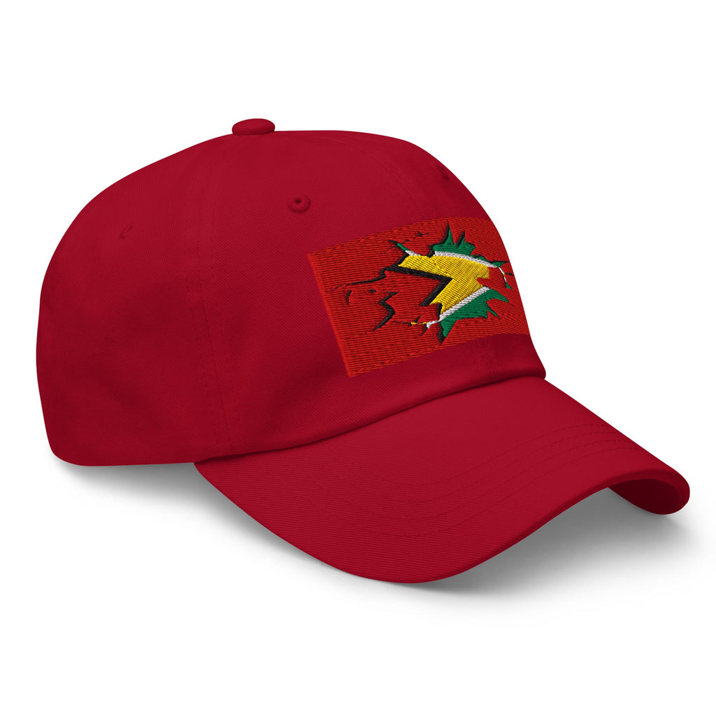 Guyana Flag Ball Cap - Conscious Apparel Store