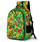 Guyana Flag Camo Casual Backpack - Conscious Apparel Store
