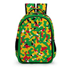 Guyana Flag Camo Casual Backpack - Conscious Apparel Store