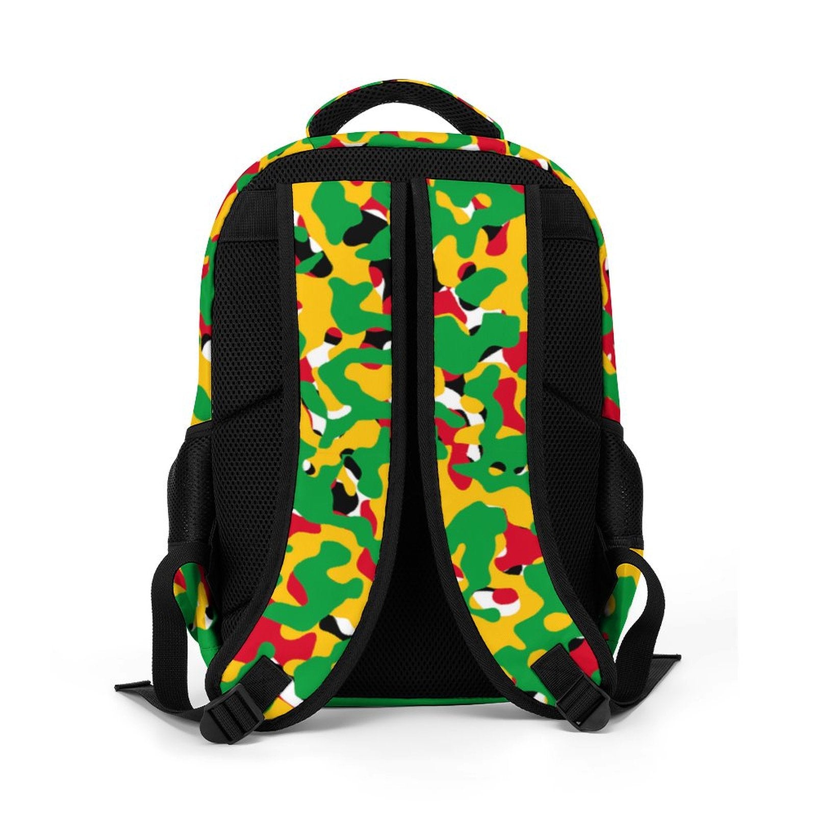 Guyana Flag Camo Casual Backpack - Conscious Apparel Store