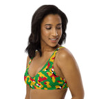 Guyana Flag Camo padded bikini top - Conscious Apparel Store