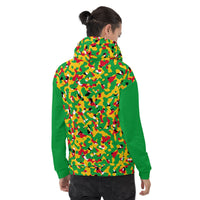 Guyana Flag Camo Unisex Hoodie - Conscious Apparel Store