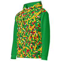 Guyana Flag Camo Unisex Hoodie - Conscious Apparel Store
