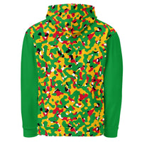 Guyana Flag Camo Unisex Hoodie - Conscious Apparel Store
