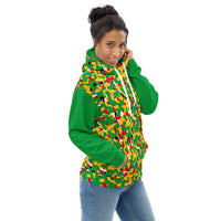 Guyana Flag Camo Unisex Hoodie - Conscious Apparel Store