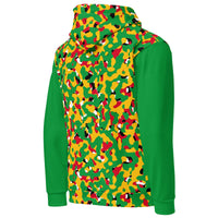 Guyana Flag Camo Unisex Hoodie - Conscious Apparel Store