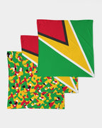Guyana Flag Camouflage Bandana Set - Conscious Apparel Store