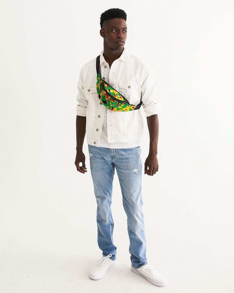Guyana Flag Camouflage Crossbody Sling Bag - Conscious Apparel Store