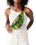 Guyana Flag Camouflage Crossbody Sling Bag - Conscious Apparel Store