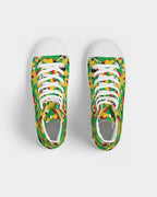 Guyana Flag Camouflage Men's Hightop Canvas Shoe - Conscious Apparel Store