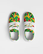 Guyana Flag Camouflage Women's Two-Tone Sneaker - Conscious Apparel Store