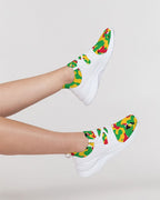Guyana Flag Camouflage Women's Two - Tone Sneaker - Conscious Apparel Store