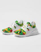 Guyana Flag Camouflage Women's Two-Tone Sneaker - Conscious Apparel Store