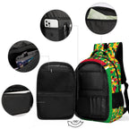 Guyana Flag Casual Backpack - Conscious Apparel Store