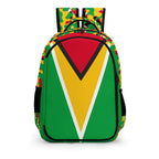 Guyana Flag Casual Backpack - Conscious Apparel Store