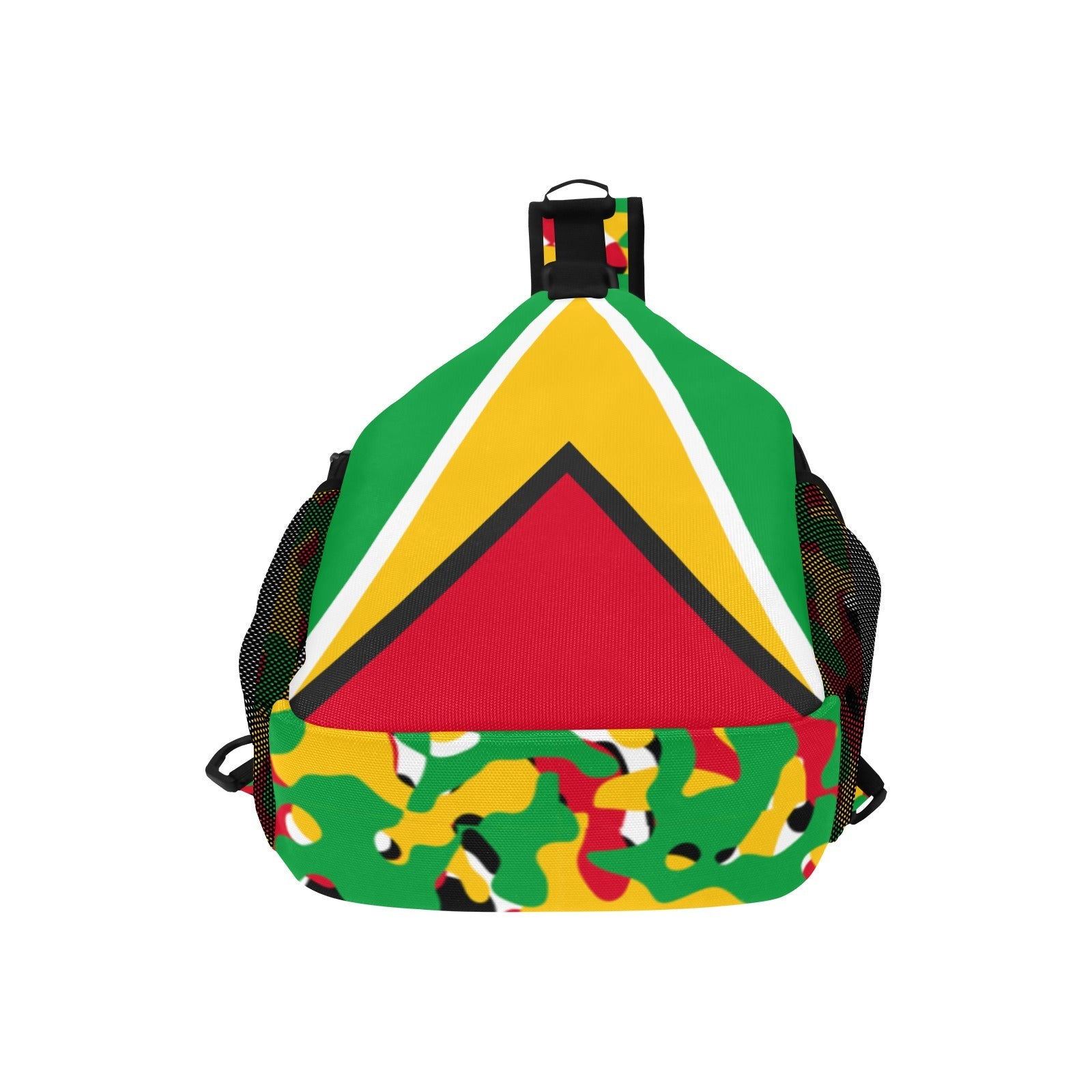 Guyana Flag Casual Chest Bag - Conscious Apparel Store