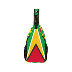 Guyana Flag Casual Chest Bag - Conscious Apparel Store