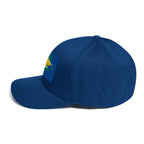 Guyana Flag Fitted Ball Cap - Conscious Apparel Store