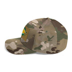Guyana Flag Fitted Ball Cap - Conscious Apparel Store
