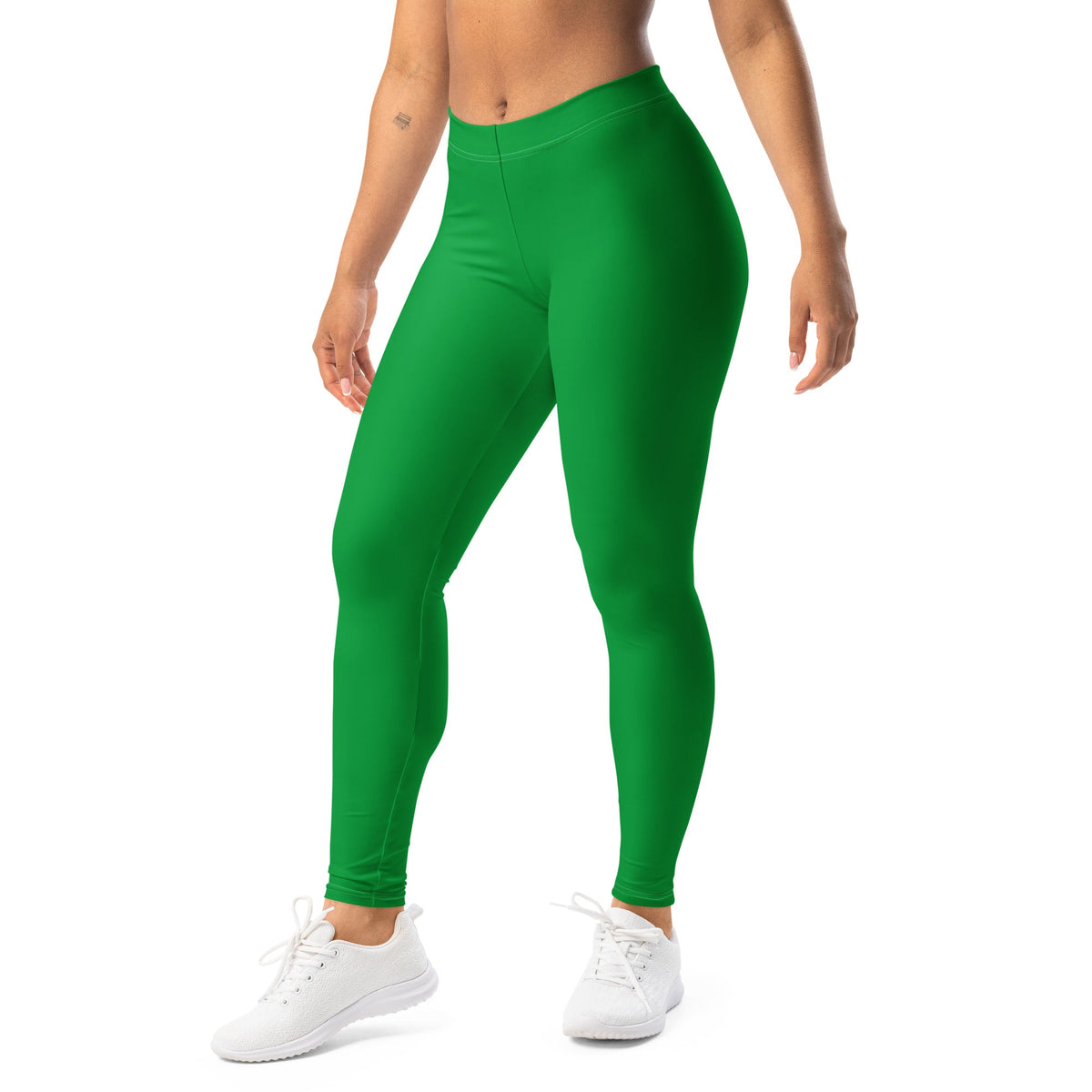 Guyana Flag Green Leggings - Conscious Apparel Store