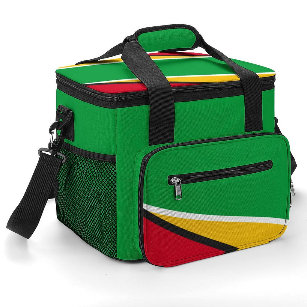Guyana Flag Insulated Cooler Bag - Conscious Apparel Store