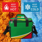 Guyana Flag Insulated Cooler Bag - Conscious Apparel Store