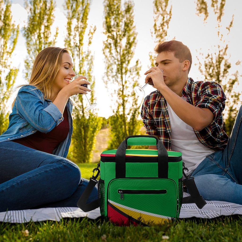 Guyana Flag Insulated Cooler Bag - Conscious Apparel Store