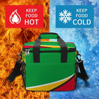 Guyana Flag Insulated Cooler Bag II - Conscious Apparel Store