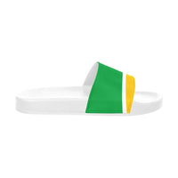 Guyana Flag Men's Slide Sandals - Conscious Apparel Store