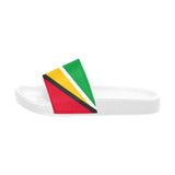 Guyana Flag Men's Slide Sandals - Conscious Apparel Store