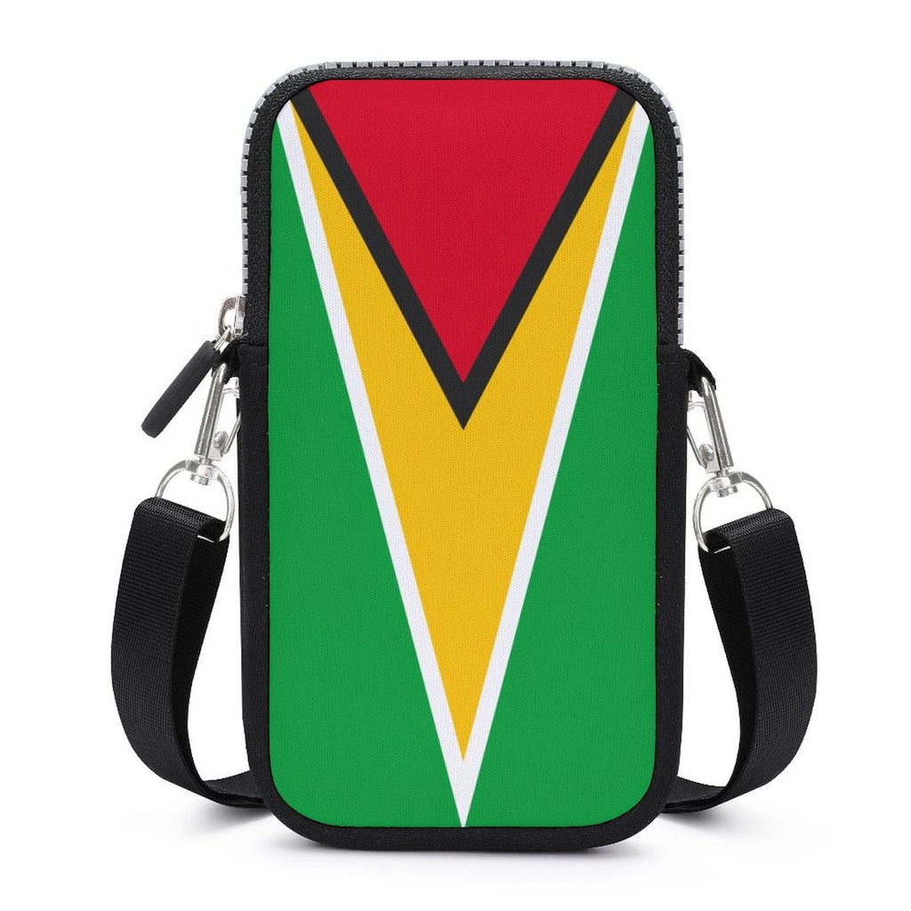 Guyana Flag Mobile Phone Purse - Conscious Apparel Store