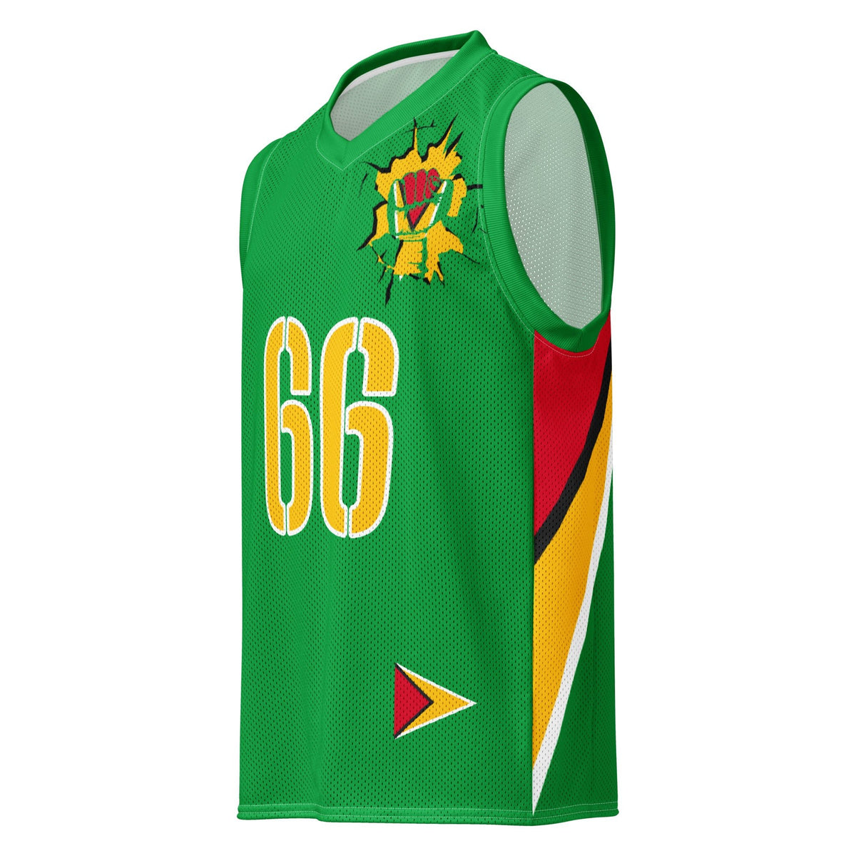 Guyana Flag Premium Sport Jersey Tank Top - Conscious Apparel Store
