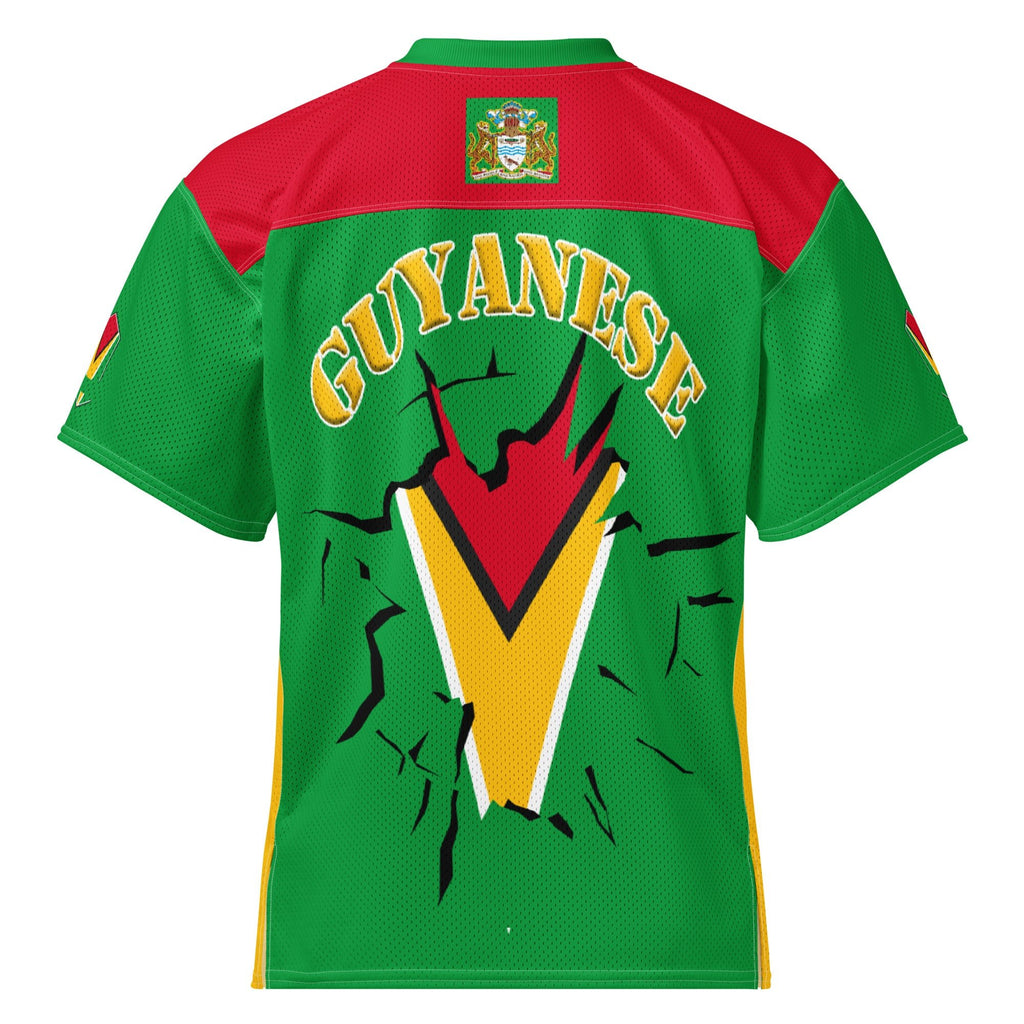 Guyana Flag Sport Jersey - Conscious Apparel Store