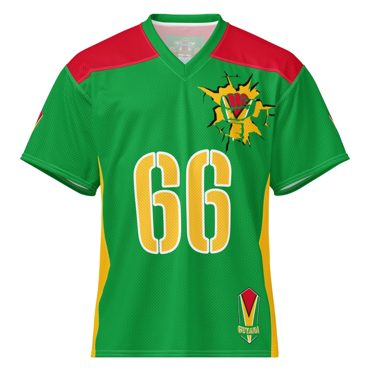 Guyana Flag Sport Jersey - Conscious Apparel Store