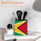 Guyana Flag Square Pen Holder - Conscious Apparel Store