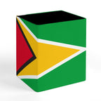 Guyana Flag Square Pen Holder - Conscious Apparel Store