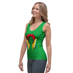 Guyana Flag Women's Tank Top (II) - Conscious Apparel Store